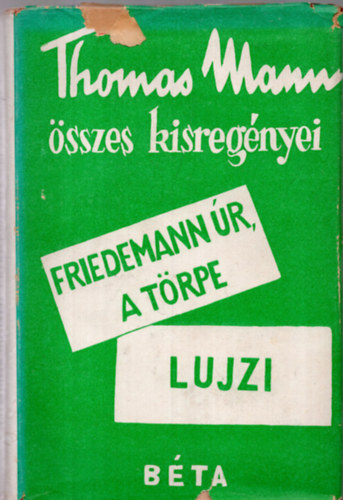 Friedemann r, a trpe s egyb kisregnyek