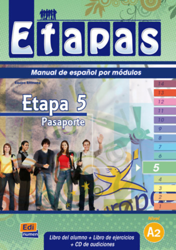 Etapa 5. Pasaporte. Libro del alumno: Curso de espanol por m�dulos / Libro del alumno+Libro de ejercicios+CD de audiciones Tapa blanda