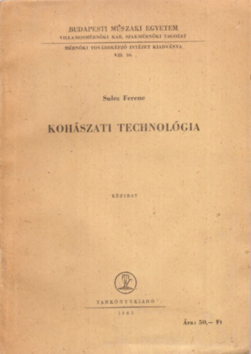 Kohszati technolgia - Kzirat
