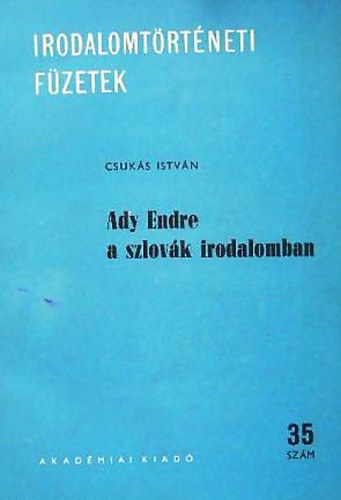 Ady Endre a szlovk irodalomban
