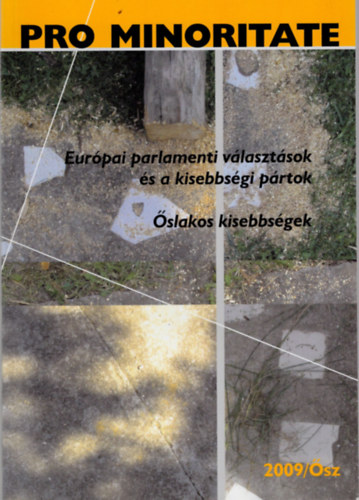 Bognr Zoltn - Pro minoritate- Eurpai parlamenti vlasztsok s a kisebbsgi prtok - slakos kisebbsgek 2009 /sz