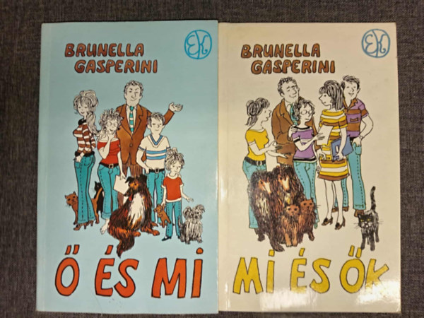 2 db Gasperini knyv:  s mi (Egy felesg feljegyzsei) + Mi s k (Egy lny feljegyzsei)