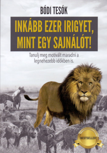 Ink�bb ezer irigyet, mint egy sajn�l�t! - Ha vannak �lmaid, akkor mindig lesznek olyanok, akik a Te buk�sodat fogj�k v�rni. (Brother&Brother Company Kft.)