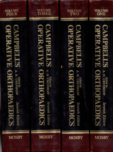 Campbell's operative orthopaedics - 4 volume set (4 ktet egyben)