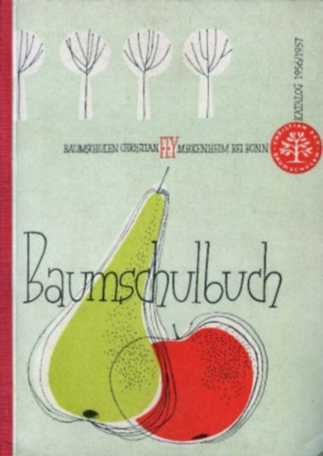 Baumschulbuch Fey-Katalog 1956/57