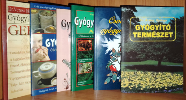 Gerinc ABC - Gygyts otthon; Gygyt telek s italok; Gygynvnyek s gygytek; Gygynvny ABC; Csodatev gygynvnyek; Gygyt termszet