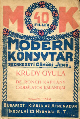 De Ronch Kapitny Csodlatos Kalandjai