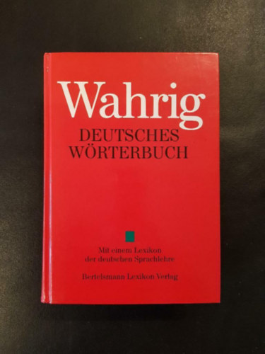 Wahrig - Deutsches Wrterbuch - Bertelsmann Lexikon Verlag 25 Jahre