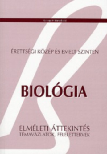 Biolgia ELMLETI TTEKINTS, TMAVZLATOK, FELELETTERVEK