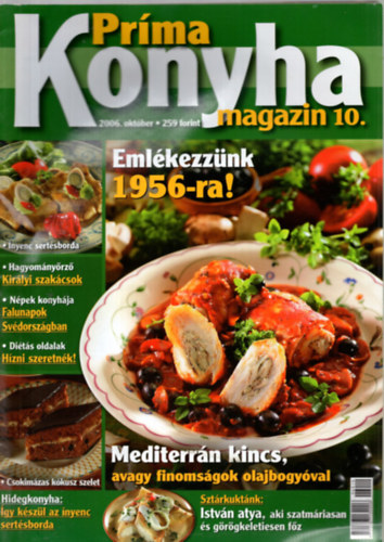szerk.: Hargitai Gyrgy - 10 db Prma konyha magazin: 2006/8., 10., 11., 12., 2010/1., 2., 3., 4., 2017/3., 2018/3. szm