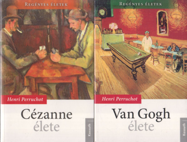 2 db letrajz a Regnyes letek sorozatbl: Czanne lete + Van Gogh lete