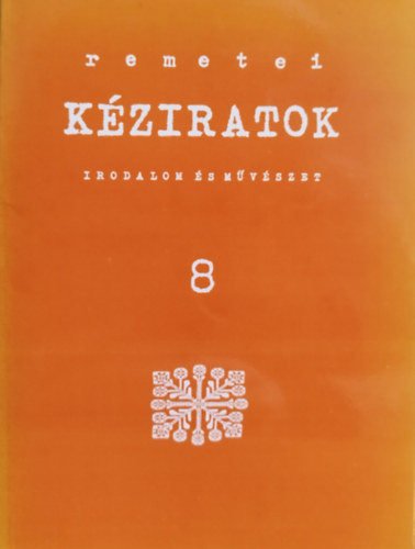 Remetei k�ziratok 8.