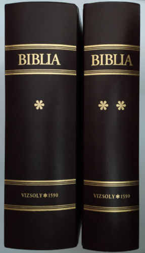 Biblia I-II. - Vizsoly 1590