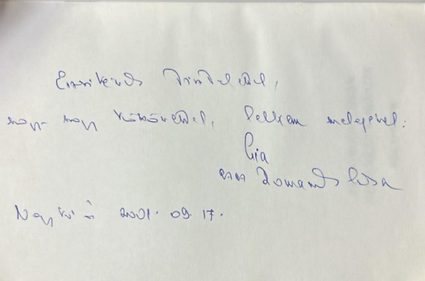 Romanek Inka - Szívtől a keresztig a csillagokon át Dedikált!!