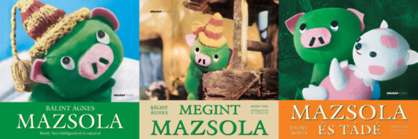 3 db Mazsola knyv: Mazsola + Mazsola s Td + Megint Mazsola