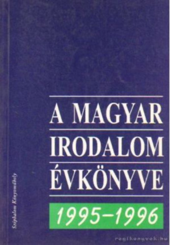A magyar irodalom vknyve 1995-1996