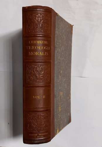 Theologia moralis II. - 1898 - (Erklcsteolgia - tredk)