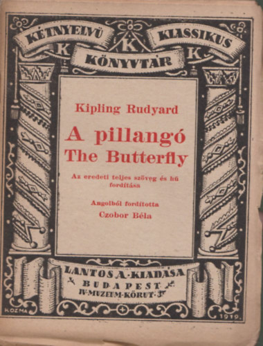 A pillang� - The butterfly (K�tnyelv� Klasszikus K�nyvt�r) - t�k�rford�t�s
