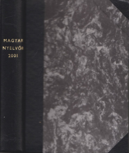 Magyar nyelvr 2001/1-4. (Teljes vfolyam)