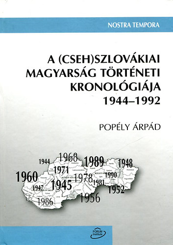 A (Cseh)Szlovkiai magyarsg trtneti kronolgija 1944-1992