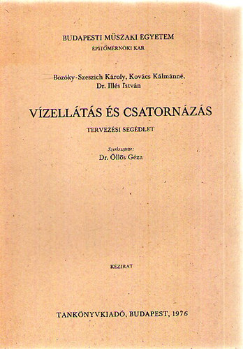 Vzellts s csatornzs - Tervezsi segdlet