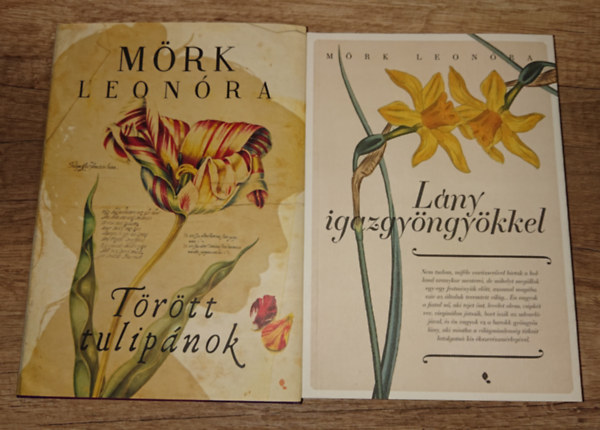 Mrk Leonra - 2 knyv Mrk Eleonrtl: Trtt tulipnok, Lny igazgyngykkel