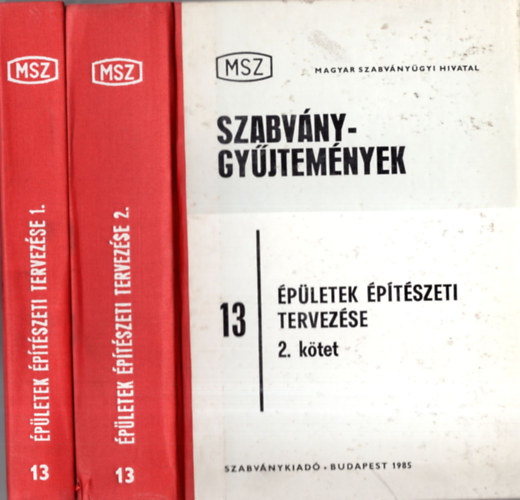 pletek ptszeti tervezse II. ( szabvnygyjtemnyek 13.)