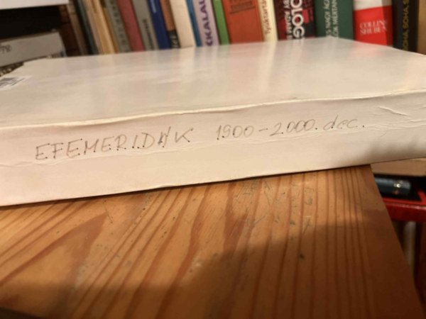 Efemerid�k 1900-2000