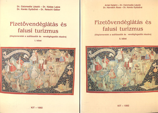 Fizetvendglts s falusi turizmus I-II. (Alapismeretek szllsadk s vendgfogadk rszre)