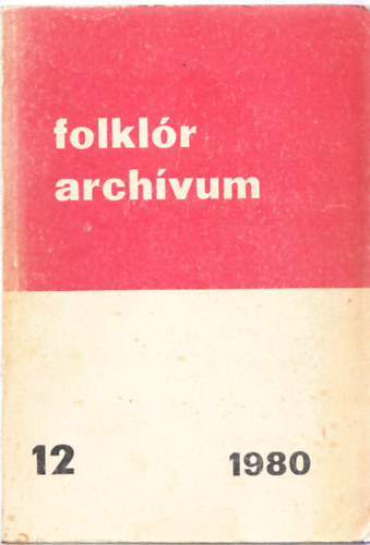 Folklr archvum 12.