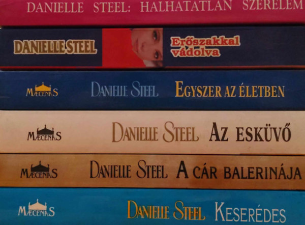 6 db Danielle Steel ktet