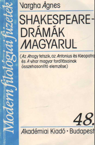 Shakespeare-drmk magyarul