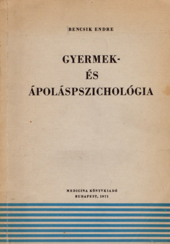 Gyermek- s polspszicholgia