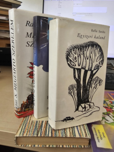 3 db Raffai Sarolta knyv, KNYVMENT AJNLAT: Egyszeri kaland+ Asszonyok a Virg utca ngyben+ Megtart szerelem