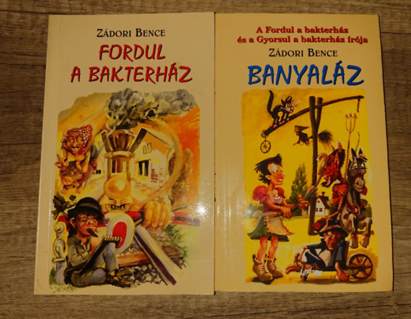 Z�dori Bence - 2 k�nyv Z�dori Benc�t�l: Fordul a bakterh�z + Banyal�z