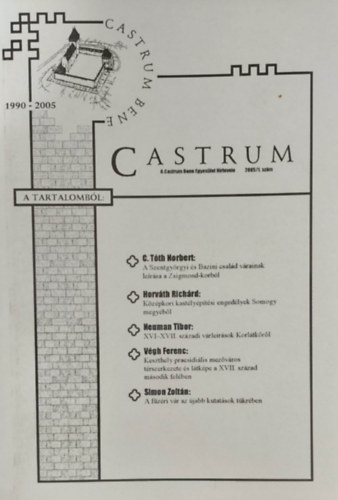 Castrum 2005/1. szm