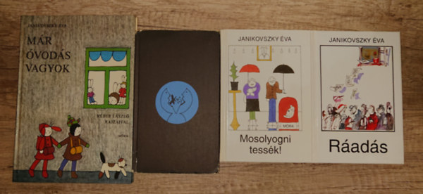 Janikovszky Éva - 4 könyv Janikovszky Évától: Már óvodás vagyok, A lemez két oldala, Mosolyogni tessék!, Ráadás