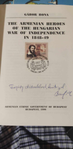 The Armenian Heroes of the Hungarian War of Independence in 1848-49