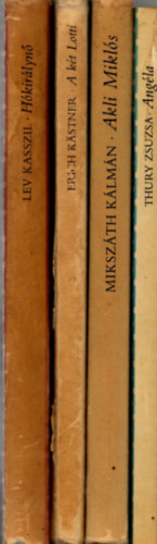 4 db Pttys knyv ( Hkirlyn + Akli Mikls +Agla + A  kt Lotti )