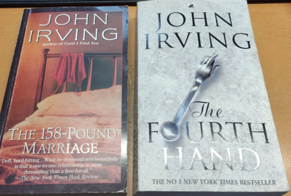 John Irving - The 158-Pound Marriage + The Fourth Hand (2 ktet)