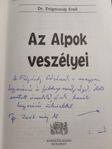 Az Alpok veszlyei