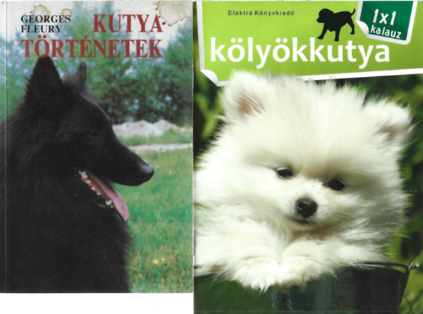 2 db k�nyv, Georges Fleury: Kutyat�rtlnetek, K�ly�kkutya