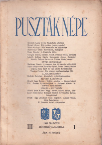 Pusztk npe 1948. mrcius. III/1.