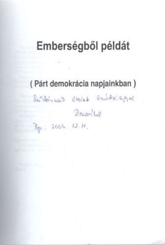 L. Gyngysi Zsuzsanna - Embersgbl pldt... -dediklt