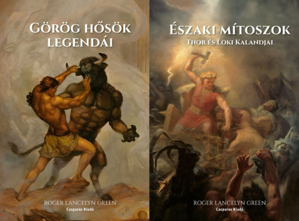 2 db mitolgiai knyv: Grg hsk legendi + szaki mtoszok - Thor s Loki kalandjai