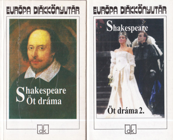 William Shakespeare - Shakespeare �t dr�ma 1-2. (Romeo �s J�lia / Julius Caesar / Hamlet, Szentiv�n�ji �lom / V�zkereszt, vagy amit akartok / III. Rich�rd / Ahogy tetszik / Othello, a velencei m�r / Lear kir�ly / Vihar)