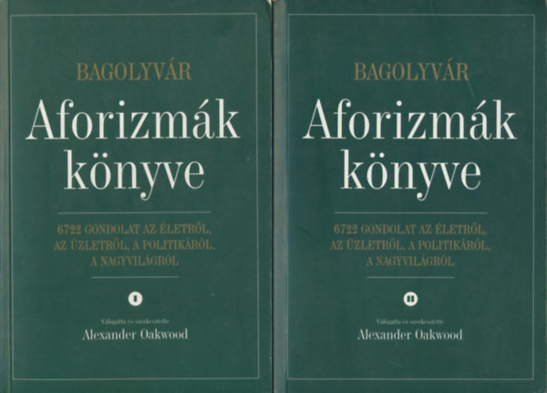 Aforizmk knyve I-II.