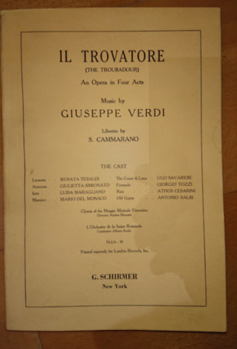 Il Trovatore / The Troubadour