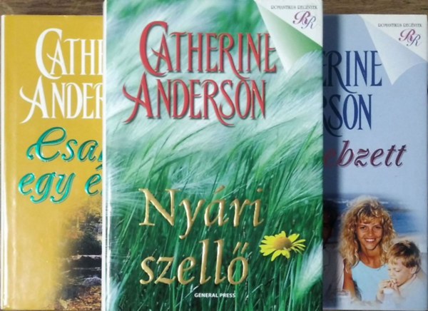 Catherine Anderson knyvcsomag (3 ktet)