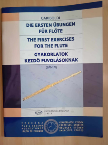 Gyakorlatok kezd fuvolsoknak - Z8519